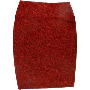 LuLaRoe Cassie (Small) orange and blue patterns NTW